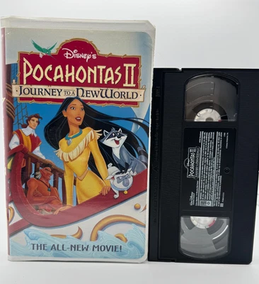 Disney's Pocahontas II: Journey to the New World (VHS Clamshell, 2000) - Image 1 of 4