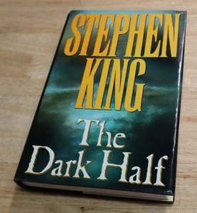 The Dark Half by Stephen King 1989 1st Edition 1st Printing HCDJ Penguin Viking - Picture 1 of 9