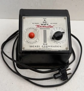 Lionel Trainmaster Type "A” 90 Watt Transformer - WORKS GREAT, NEEDS A CORD - Picture 1 of 10