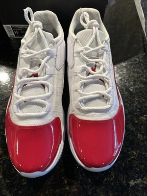 Новый размер 11,5 Air Jordan 11 ретро низкий Concord белый тренажерный зал красный черный DN4180-116 - Изображение 1 из 4