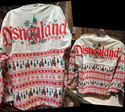 Camiseta Disneyland Resort 2025 Santa Mickey Christmas Spirit Adulto|Jóvenes TODAS LAS TALLAS Foto 1 de 4