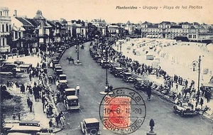 Uruguay - MONTEVIDEO - Playa de los Pocitos - Ed. desconocido 9438 - Picture 1 of 2