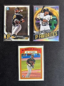 Ke’Bryan Hayes 3 Card MLB Trading Card Lot Rookie RC Bowman Chrome  Prospects - Picture 1 of 5