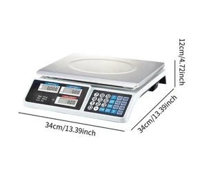 Powerstone EP24723US-SU Retail Food Scale 66lb/30kg OPEN-BOX Missing Plate - Picture 1 of 2