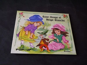 LIVRE A SYSTÈME POP-UP  HEMMA ROSE-ROUGE ET NEIGE-BLANCHE 1982 - Picture 1 of 5