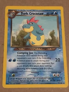 Pokémon Neo Destiny Dark Croconaw (LP) - Picture 1 of 2
