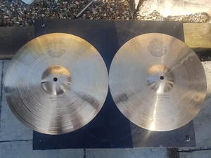 Paiste Sound Formula 14" Hi Hats Sun Logo - Picture 1 of 10
