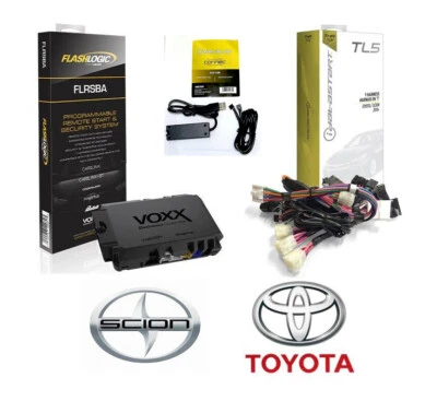 Módulo adicional de arranque remoto Flashlogic FLRSBA 3x arranque LOCK Toyota, Scion 2010+ Foto 1 de 4