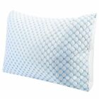 2pcs Memory Foam Pillows Gel Infused Cooling Pillow For Sleeping Queen/king Size