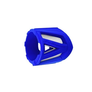 Protector Silenciador Universal Polisport 4 Tiempos 340 - 400 mm MX Azul - Imagen 1 de 2