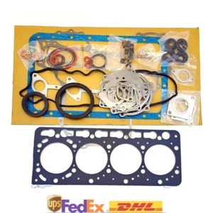 Full Gasket Kit W/Head Gasket for Kubota V3300 Engine Bobcat Skid Steer Loader - Picture 1 of 6