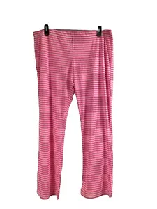 2X PIGIAMA RIGHE ROSA più pantaloni lunghi comodi super morbidi maglia senza marchio nuovo senza etichette - Foto 1 di 4