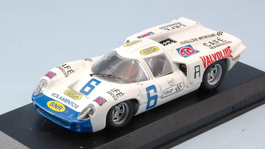 Modellino auto scala 1:43 Best Model  LOLA T70 COUPE  N.6 6th GP TARUMA  A.C.... - Immagine 1 di 1