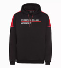 Oryginalna bluza z kapturem Porsche Motorsport – odzież dla fanów sportów motorowych czarna / czerwona