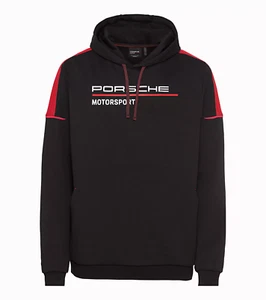 Original Porsche Motorsport "Kapuzenpullover – Motorsport Fanwear" Schwarz / Rot - Bild 1 von 6