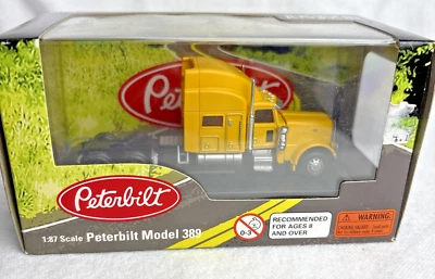 Norscot 61106 HO Yellow Peterbilt Model 389 NIP - Image 1 of 4