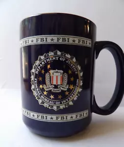 FBI Collectible Ceramic Coffee Mug - Picture 1 of 4