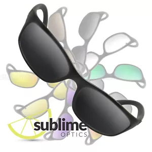 POLARIZED Black (Dark Grey) Replacement Lenses For Ray Ban RB4115 ~ charcoal - Picture 1 of 5