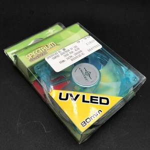Vantec SP80UVLED-GO Spectrum UV LED 80mm x 80mm x 25mm FAN - Picture 1 of 3