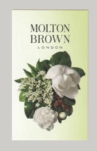 Carte publicitaire - Dewy Lily of the Valley de Molton Brown recto verso - Picture 1 of 2