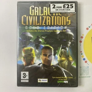 Galactic Civilizations 1 Gold Edition PC Game Altarian Prophecy Expansion NEW - Picture 1 of 5