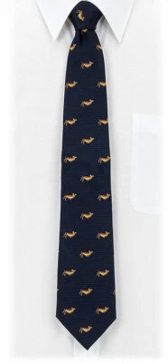 COLORATA / Corbata Anomalocaris Patrón Fino Azul Marino / De Japón　 Foto 1 de 4