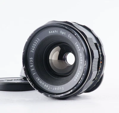 EX PENTAX Super Takumar 35mm F/3.5 Wide Angle MF Lens From JAPAN - Image 1 of 4