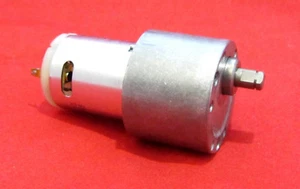 Motor de cabezal de engranaje de CC Nichibo12V 37 RPM 130mA 1:181 reducción GM35 motor de engranaje calidad - Imagen 1 de 5