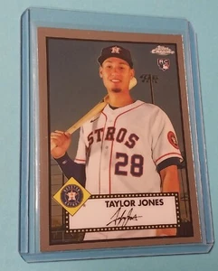 2021 Topps Chrome MLB Taylor Jones Rookie RC Card Platinum Anniversary #56  - Bild 1 von 2
