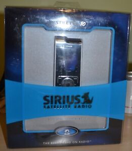 Sirius Satellite Radio Stiletto SL10PK1 Portable Satellite Radio Receiver new