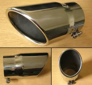 Cubierta de escape tubo de escape 87mm acero inoxidable específico para Audi Q7 4L 2007-2015 3.0 4.2 - Imagen 1 de 6