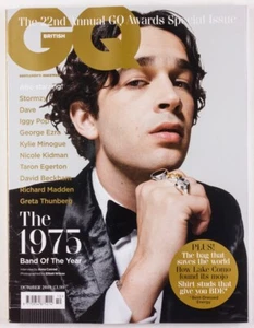 The 1975 Iggy Pop Nicole Kidman UK GQ MAGAZINE OCTOBER 2019 Andrew Scott Stormzy - Picture 1 of 14