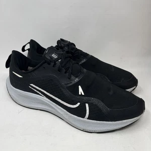 Nike Air Zoom Pegasus 37 Shield Black White Running Shoes Mens Size 14CQ7935-002 - Picture 1 of 21