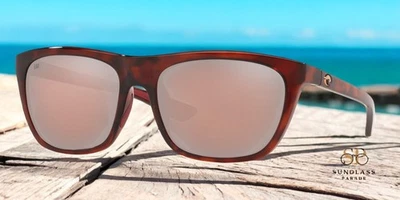 Gafas de sol polarizadas Costa 6S9005 13 Cheeca Torto cobre plata 57 mm para mujer 580G Foto 1 de 2