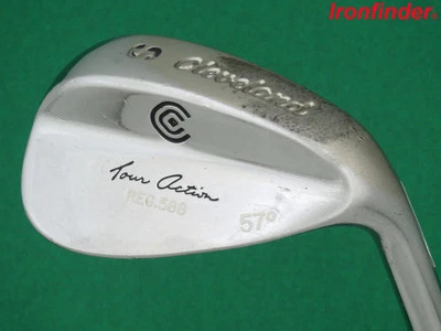 Cleveland Tour Action Reg 588 Single 57* Sand Wedge Steel Shaft Mens Right Hand - Image 1 of 4