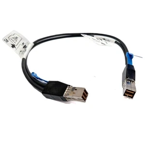 Câble Mini-SAS HD SFF-8644 0,6M IBM 00AR272 00Y8350 12 Gbps - Afbeelding 1 van 1