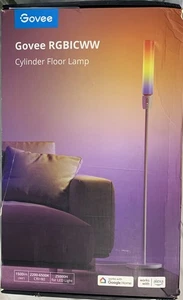 Govee RGBICWW Cylinder Floor Corner Lamp H6078 : Smart, LED, DIY Mode  - Picture 1 of 4