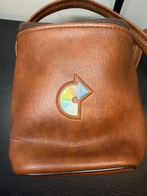 Bolso Bandolera Vintage para Cámara Kodak Vinilo Marrón Foto 1 de 4