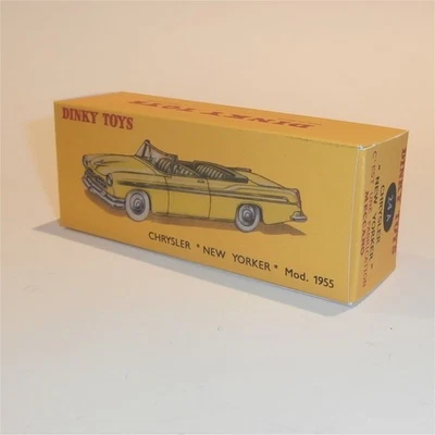 Dinky Toys 24A Chrysler New Yorker caja repro Foto 1 de 4