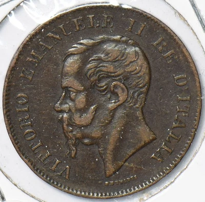 Italy 1867 5 Centesimi  191798 combine shipping - Image 1 of 2