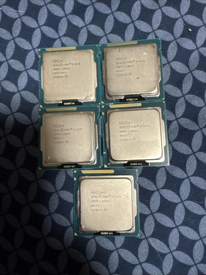 Lote Procesador EOL Intel Core I5-3470 SR8T8 3,2 GHz 4 núcleos Foto 1 de 1