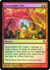 MTG FOIL Quenchable Fire  - Conflux #070 - Picture 1 of 1