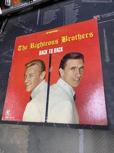 The Righteous Brothers Back To Back 4009 Vintage Vinyl Record 12” 33 Rpm - Imagen 1 de 6
