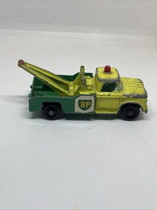 Vintage Matchbox Lesney No. 13 Dodge Wreck Truck BP Diecast Tow Truck LQQK - Picture 1 of 5