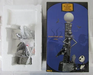 NECA Nightmare Before Christmas Pewter 9" Desk Lamp 2004 NIB LA775 - Picture 1 of 6