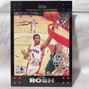 2007-08 Topps Basketball Card Chris Bosh #4 Toronto Raptors Card - Picture 1 of 2