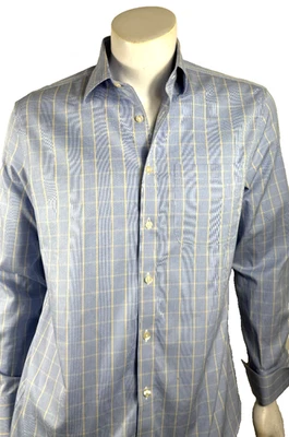 Charlies Tyrwhitt Jermyn Street Slim Fit Size 16/34 Dress Shirt * French Cuff - Image 1 of 4