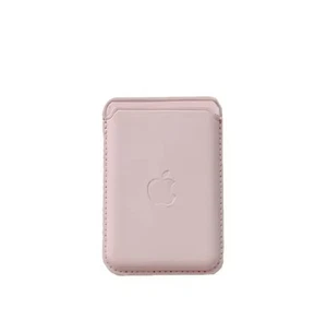 Leather Wallet with MagSafe for iPhone-Sand Pink-New- - Photo 1 sur 2