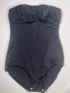 Body shaper vintage Formfit Rogers nero one piece taglia 34 - Foto 1 di 5