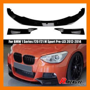 LAMA PER BMW SERIE 1 F20 F21 2012-2014 LIP SPOILER SOTTO PARAURTI ANTERIORE - Imagen 1 de 5